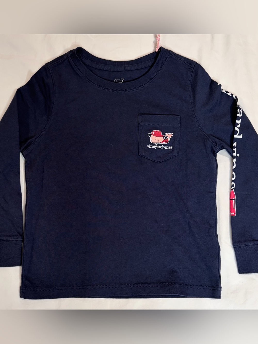Vineyard Vines long sleeve Lifeguard Whale Tee sz 3T NWT